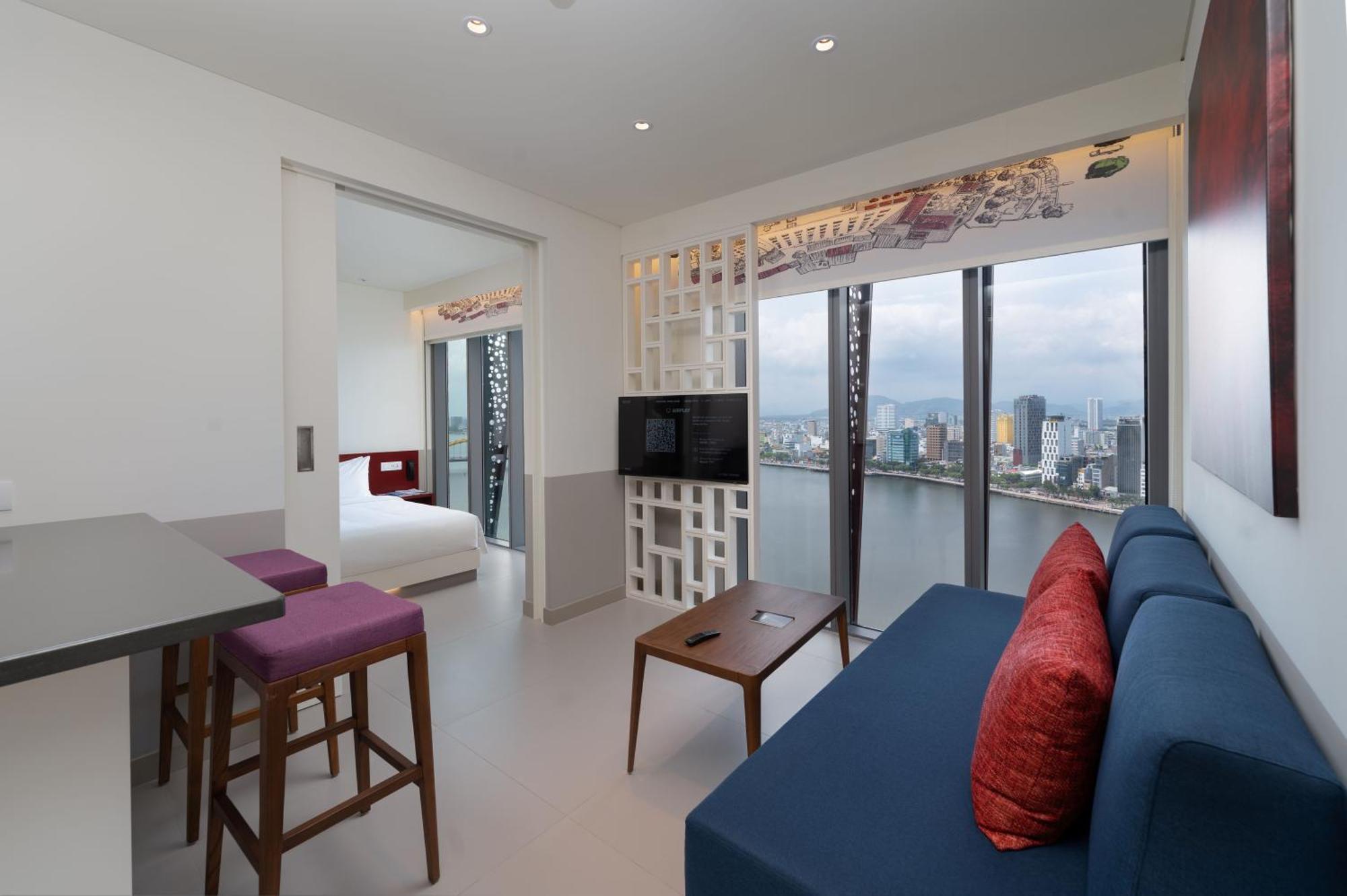Wink Hotel Danang Riverside - 24Hrs Stay & Rooftop With Sunset View 外观 照片